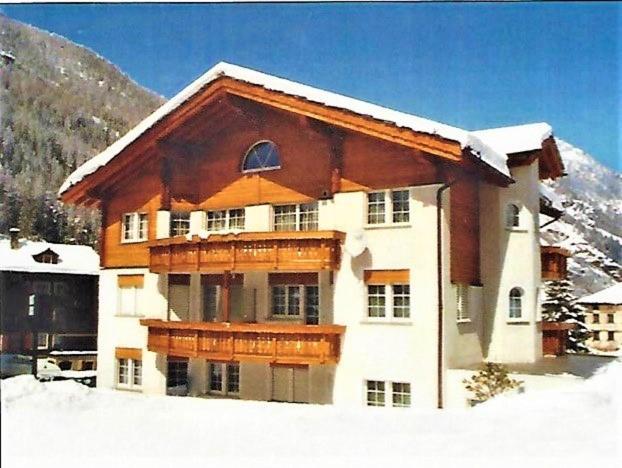 Appartamento Casa Stella Saas-Grund Esterno foto