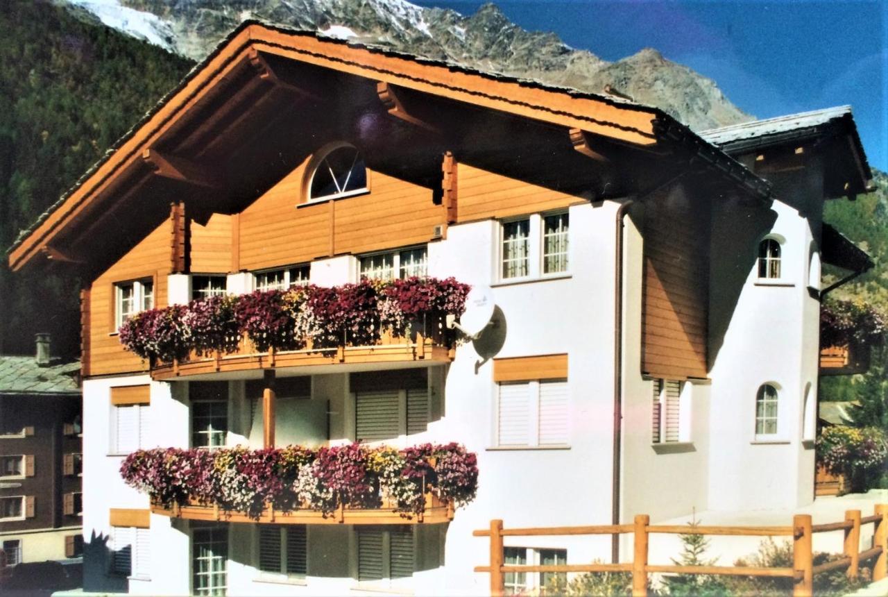 Appartamento Casa Stella Saas-Grund Esterno foto
